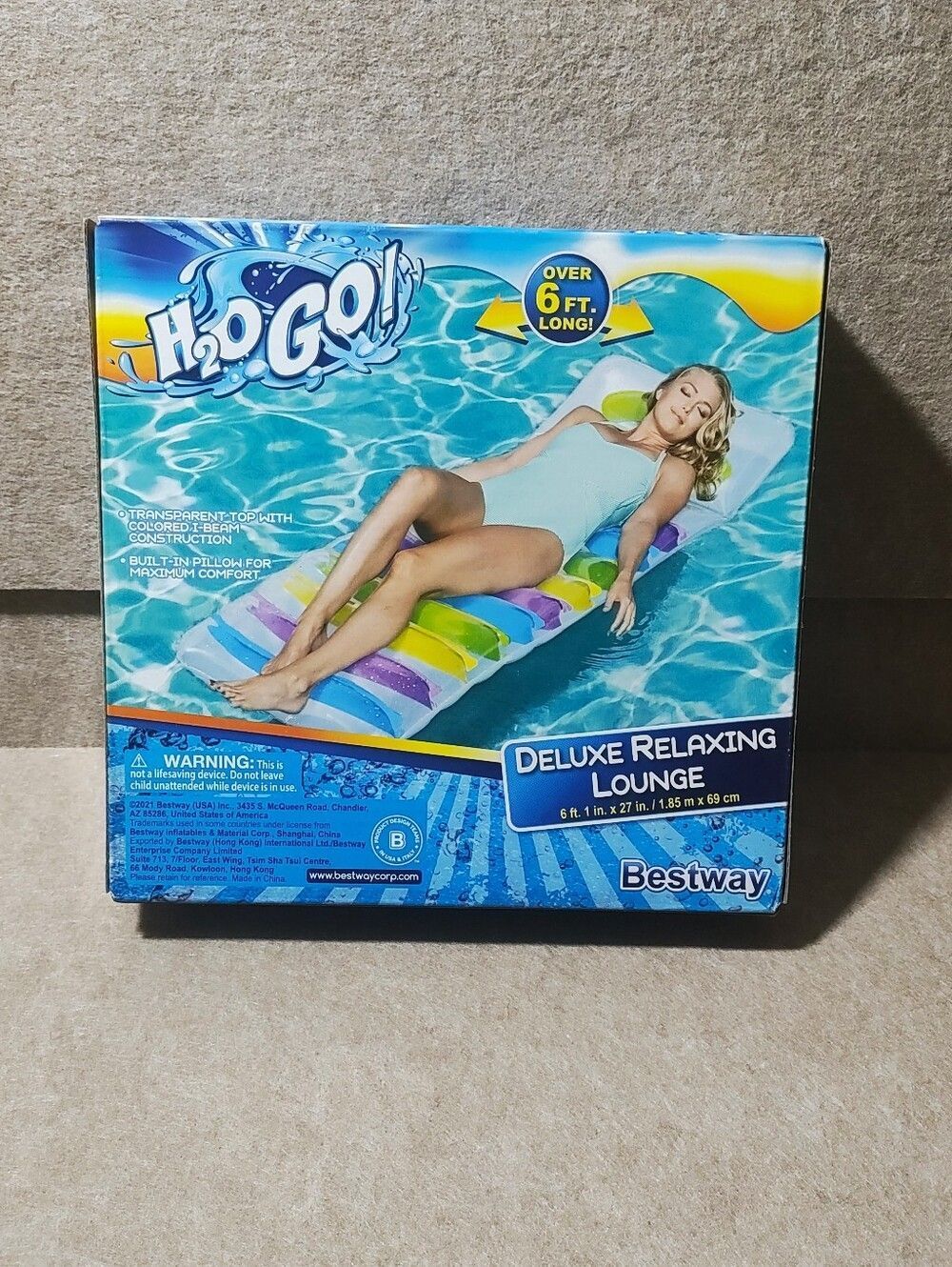 Bestway Deluxe Relaxing Inflatable Lounge Chair #C